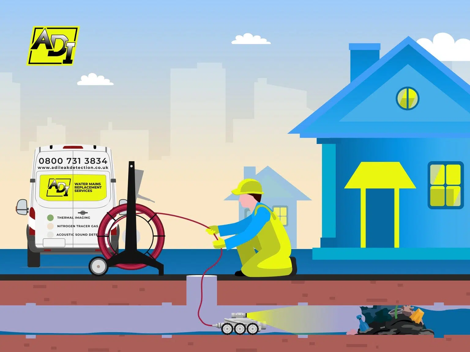 Drainage CCTV Surveys & Investigations Newcastle-under-Lyme